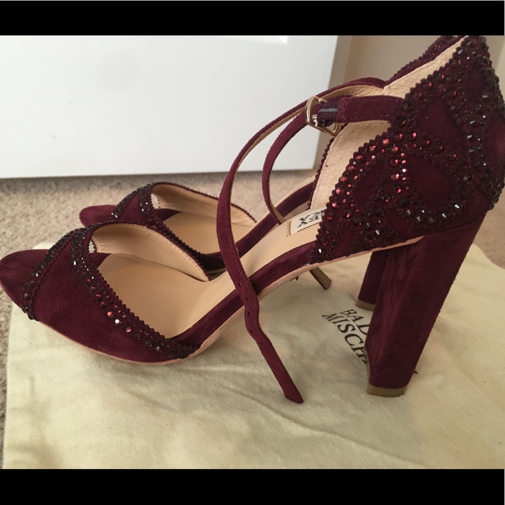 Badgley Mischa - pumps - burgundy - like new